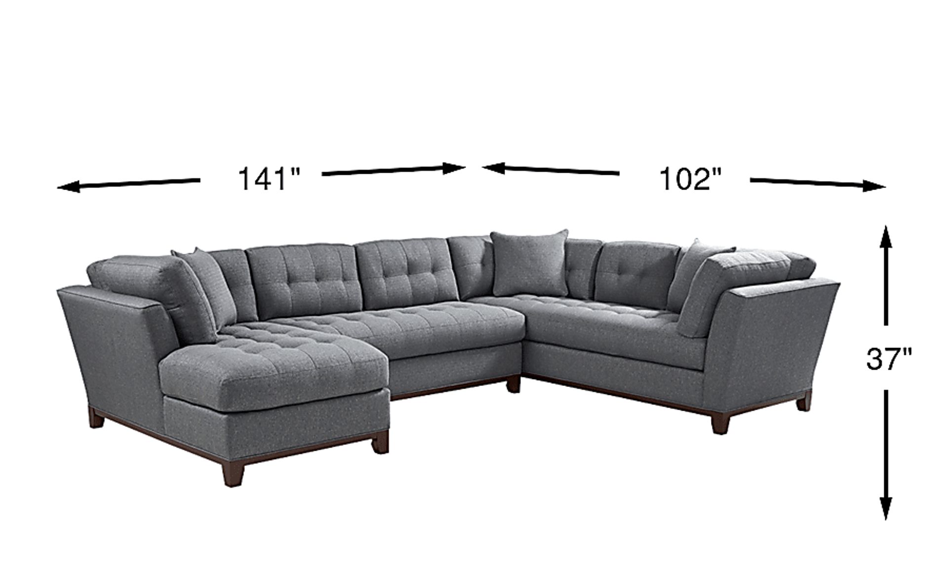 Dimension Image. Please refer to the Dimension Tab on this page for dimension details.