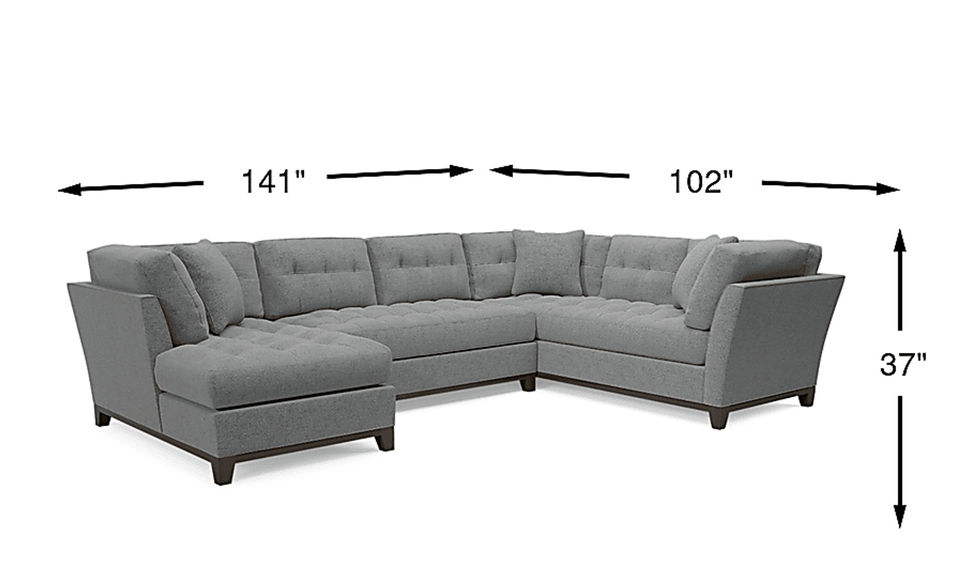 Dimension Image. Please refer to the Dimension Tab on this page for dimension details.