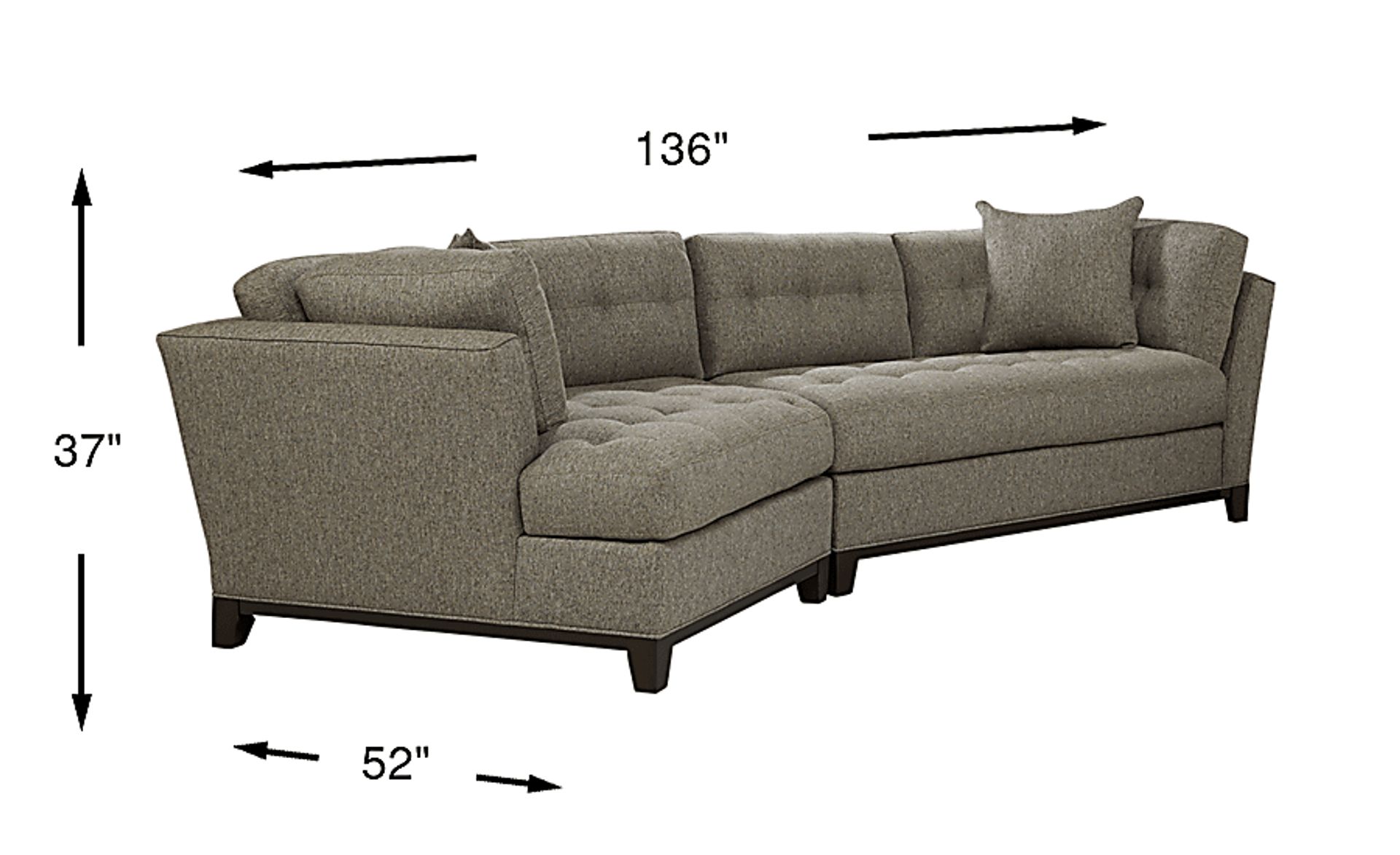 Dimension Image. Please refer to the Dimension Tab on this page for dimension details.