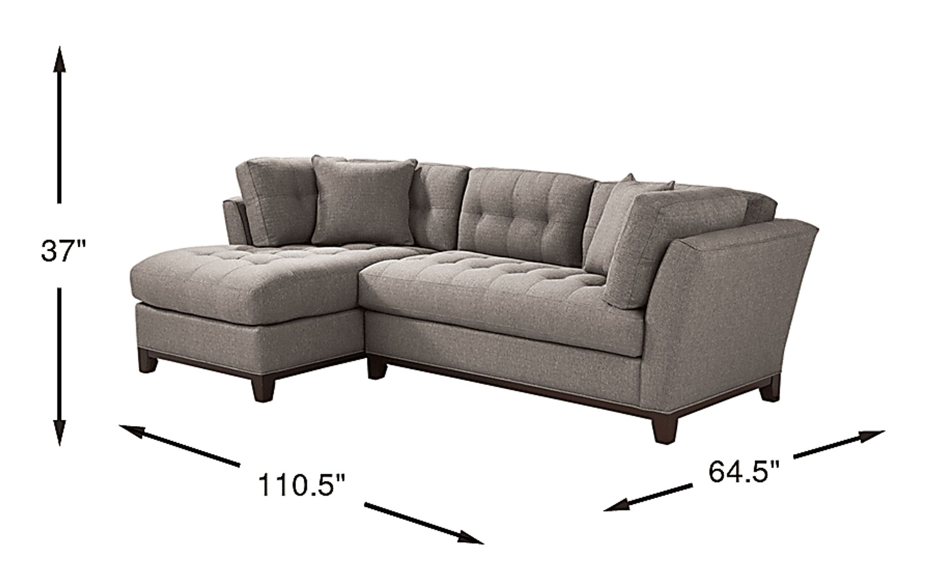 Dimension Image. Please refer to the Dimension Tab on this page for dimension details.