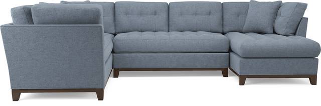 Metropolis Way Chambray Textured 3 Pc Sectional - Thumbnail - Image 3