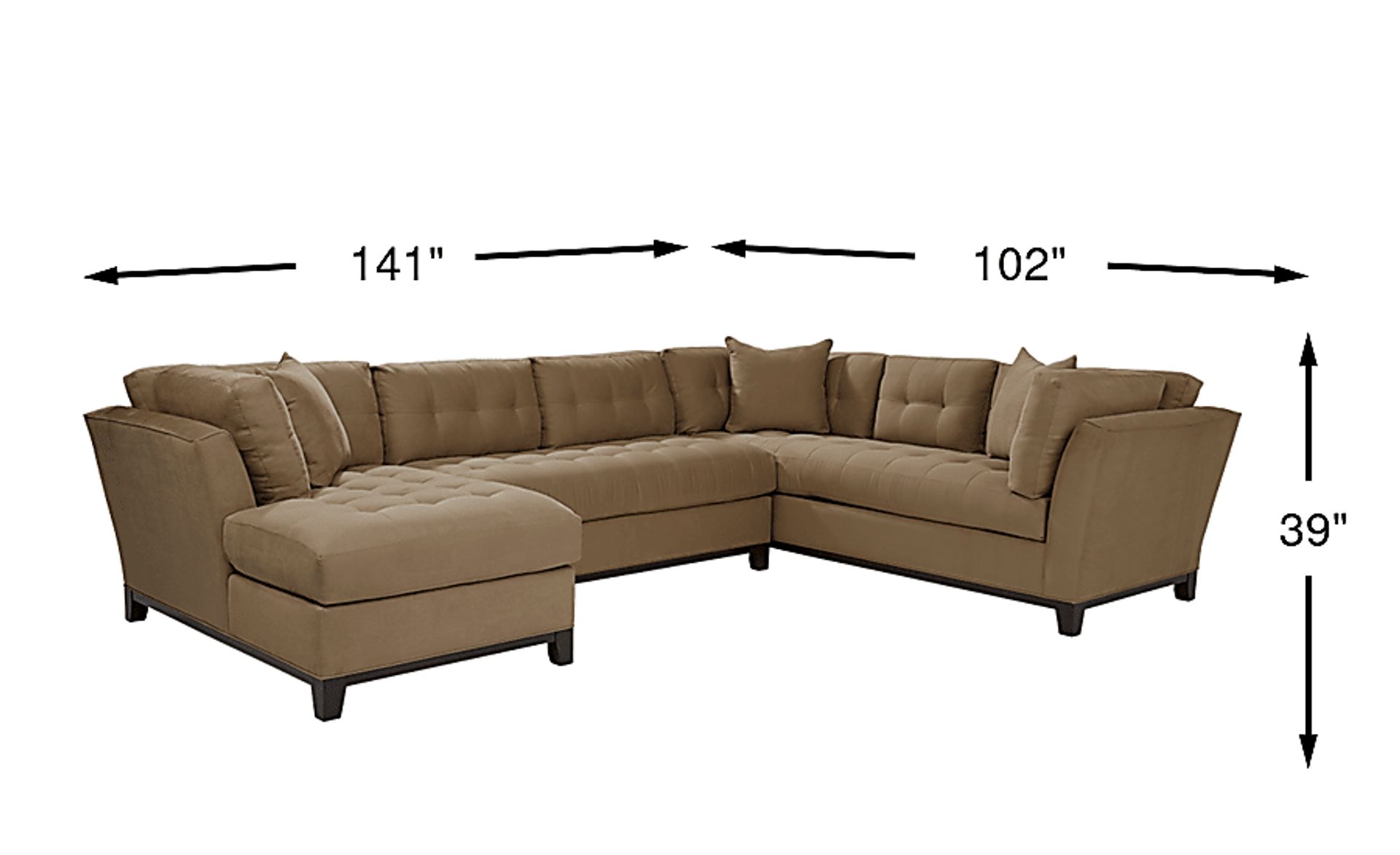 Dimension Image. Please refer to the Dimension Tab on this page for dimension details.