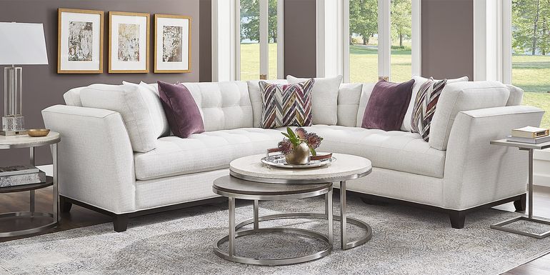 Cindy Crawford Sectional Living Room Sets, Cindy Crawford Leather Sectional Rooms To Go