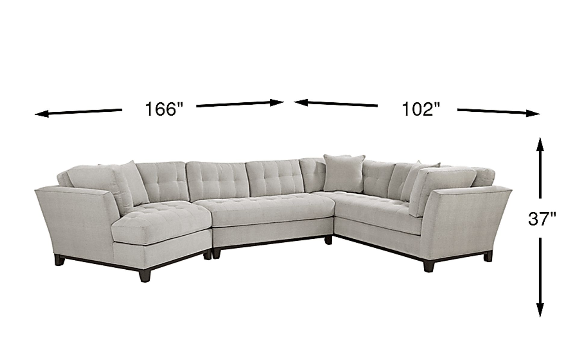 Dimension Image. Please refer to the Dimension Tab on this page for dimension details.