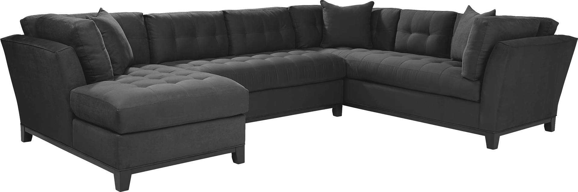 3 pc left arm chaise sectional