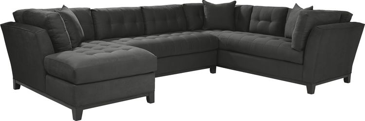 3 pc left arm chaise sectional