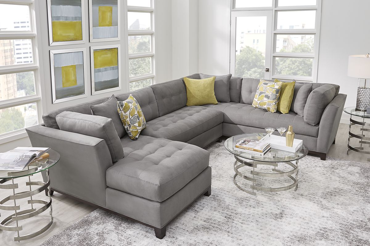 Cindy crawford store sectional couch