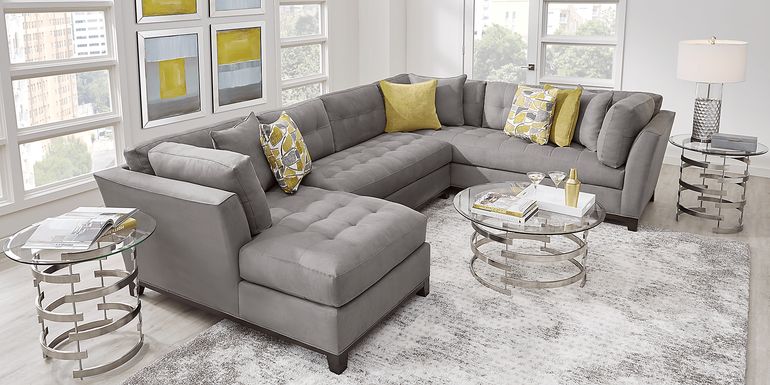 Microfiber Sectional Sofas