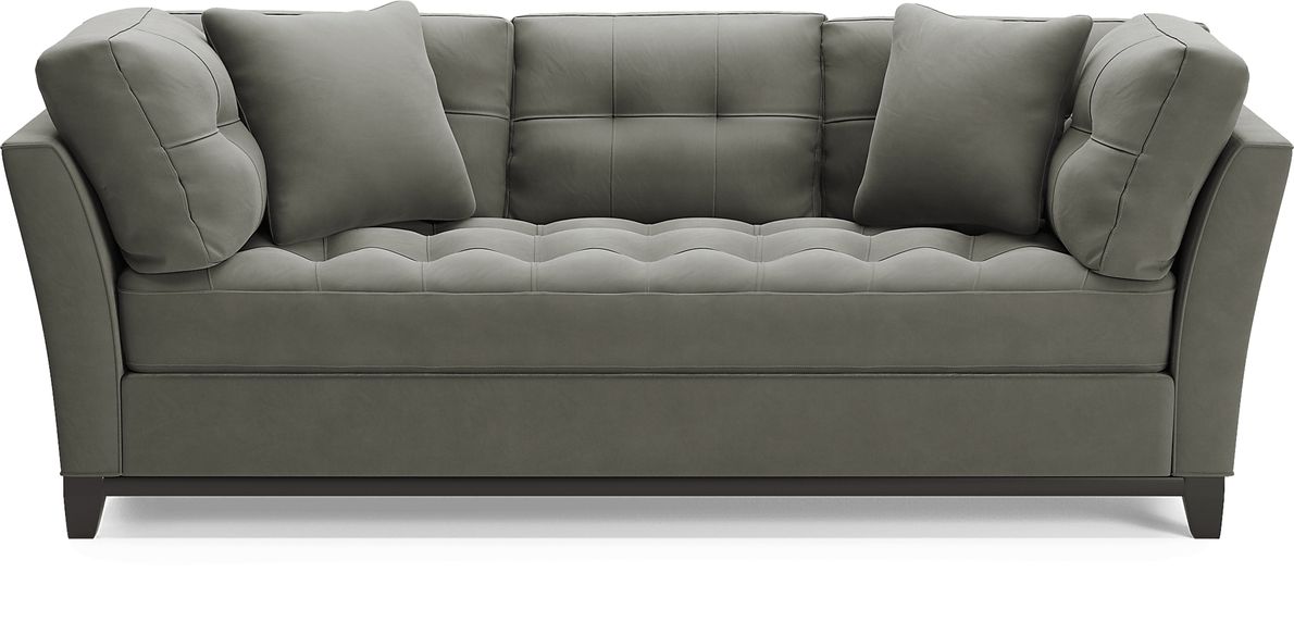 Cindy crawford home metropolis microfiber deals sofa