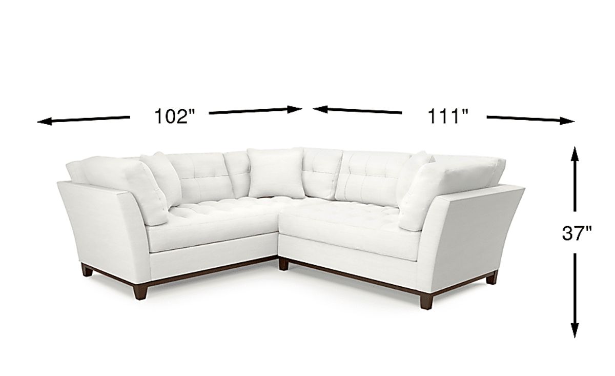Modern Sectional Sofas - Insert Hand-Picked Textured Sectional