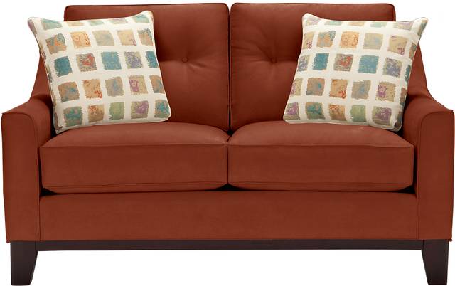 Cindy Crawford Home Montclair Copper Loveseat - Thumbnail - Image 1