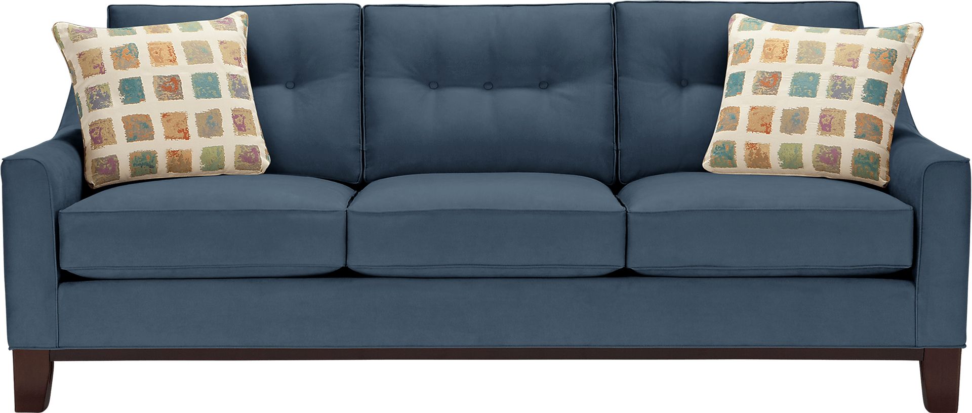 Cindy Crawford Home Montclair Indigo Sofa - Image 1
