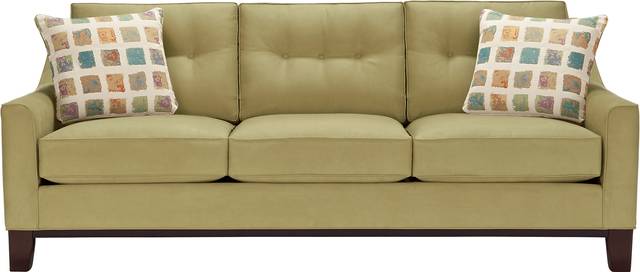 Cindy Crawford Home Montclair Wasabi Sofa - Thumbnail - Image 1