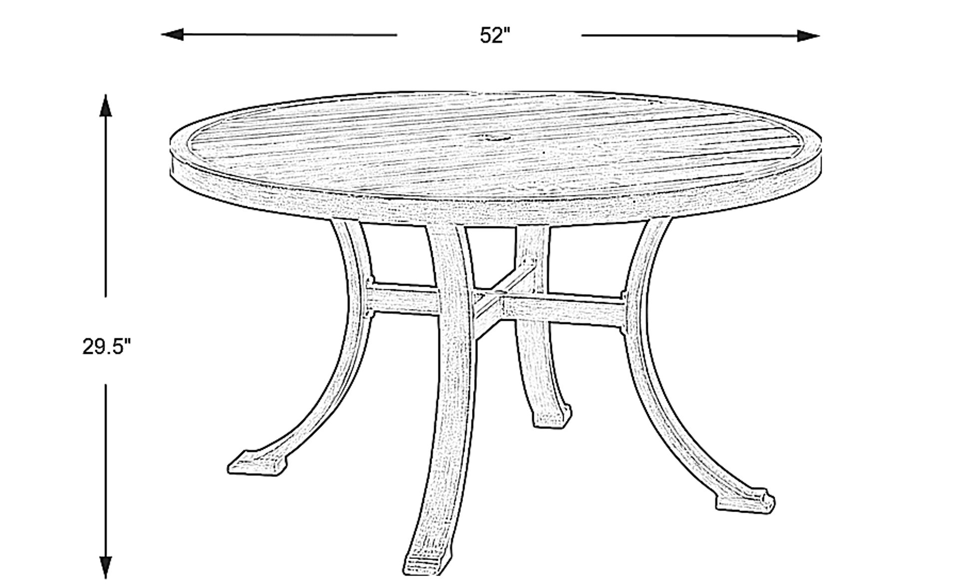 Dimension Image. Please refer to the Dimension Tab on this page for dimension details.