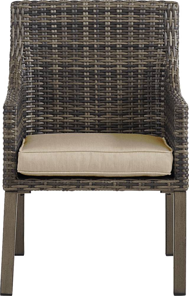 Cindy Crawford Home Montecello Gray 7 Pc 84 in. Rectangle Outdoor Dining Set with Pebble Cushions - Thumbnail - Image 6