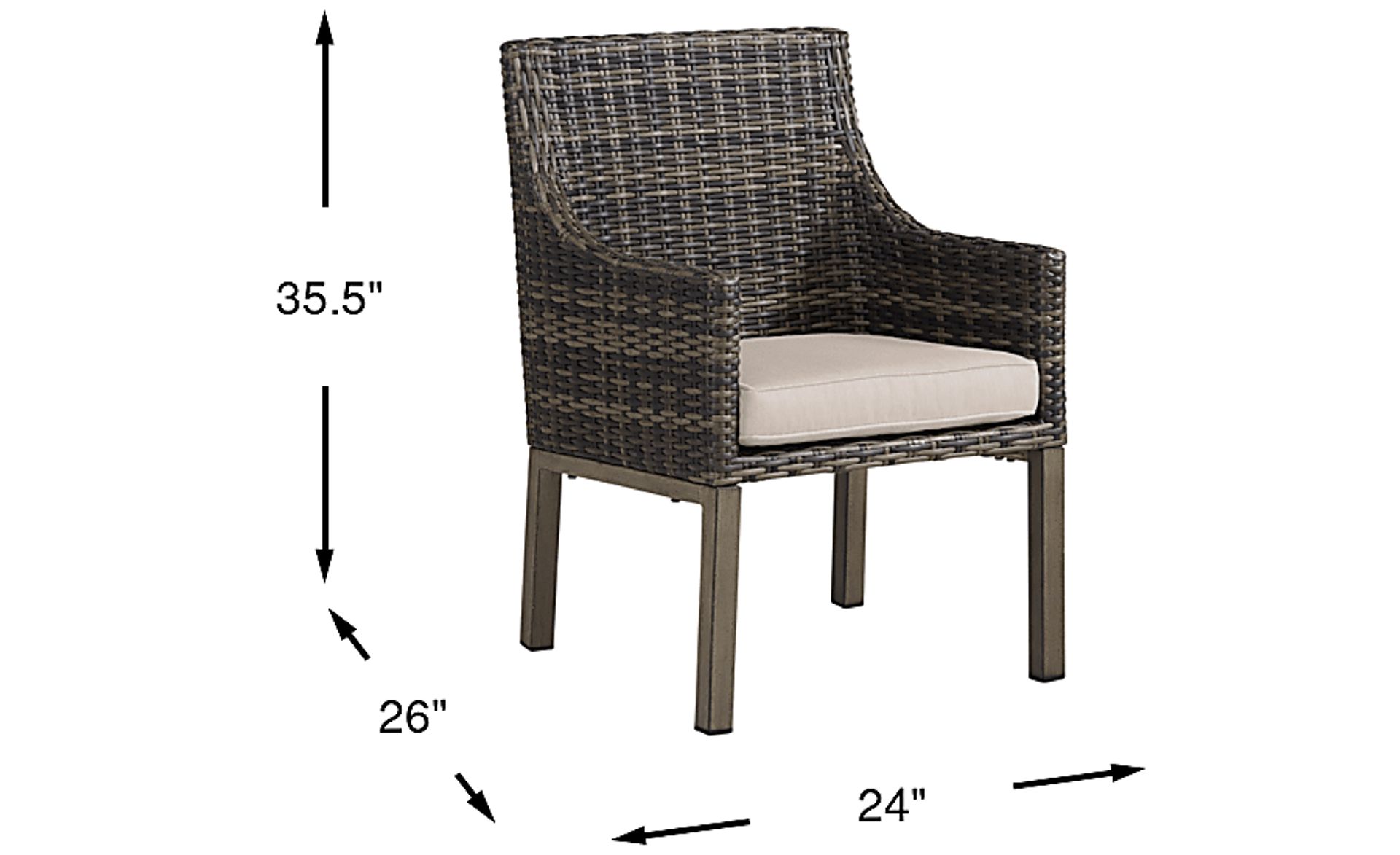 Dimension Image. Please refer to the Dimension Tab on this page for dimension details.