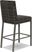 Montecello Gray 5 Pc 42 in. Round Bar Height Outdoor Dining Set