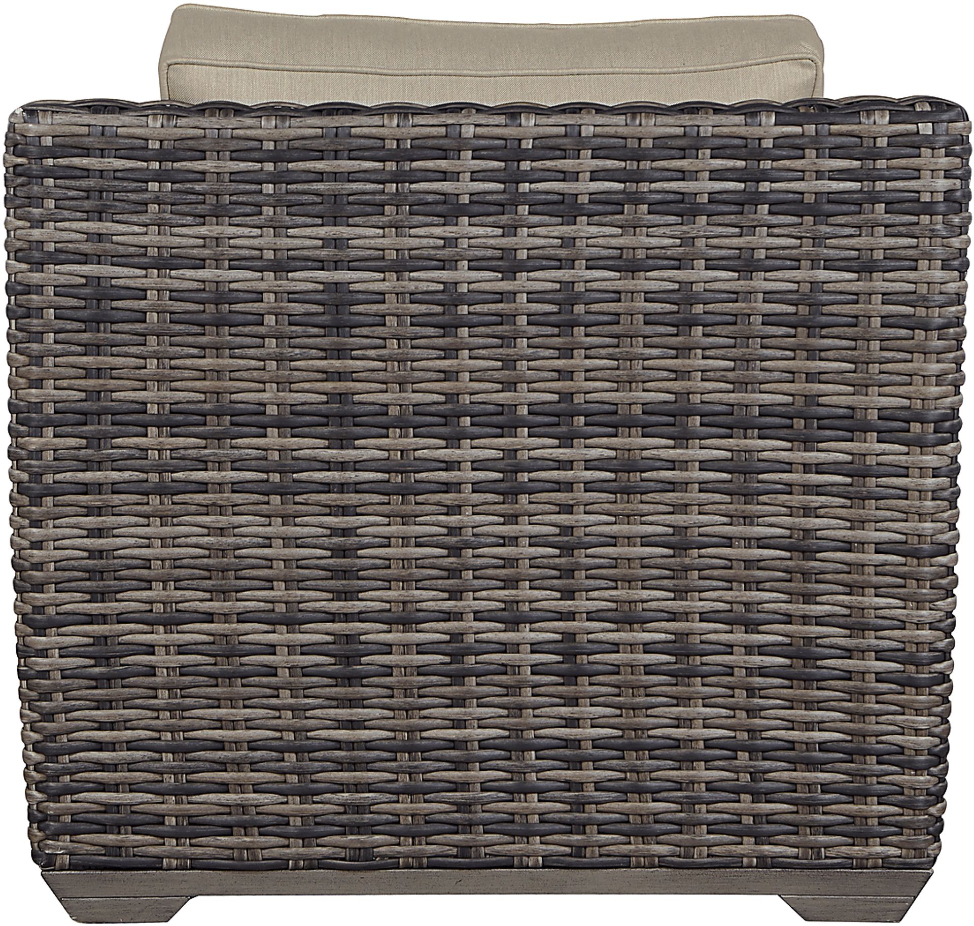 Cindy Crawford Home Montecello Gray 4 Pc Outdoor Seating Set with Pebble Cushions - Image 5