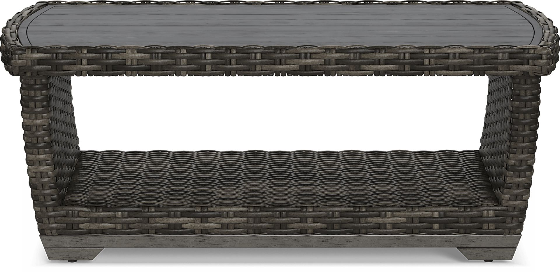 Montecello Gray 4 Pc Outdoor Seating Set with Mist Cushions - Image 7