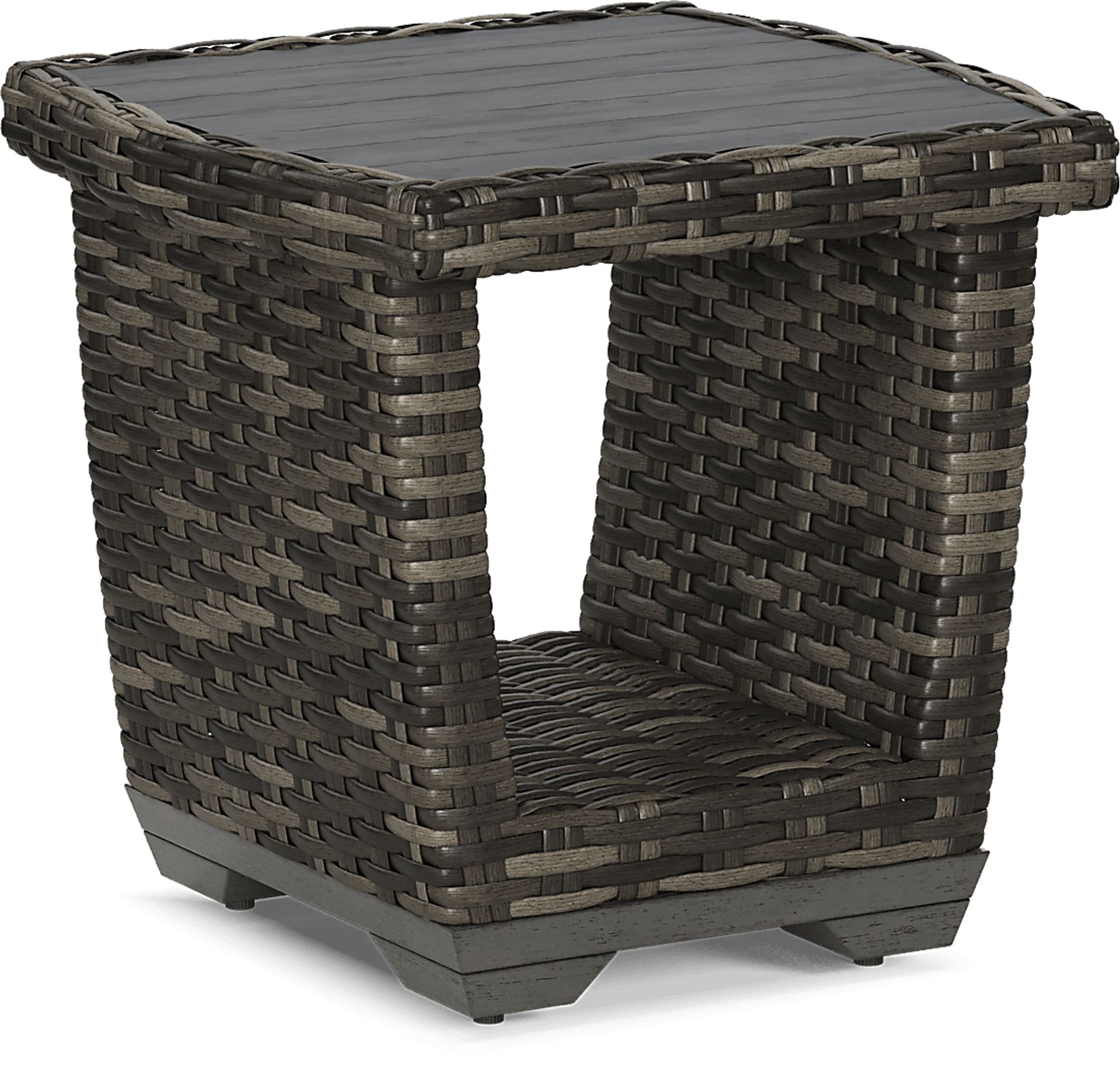 Montecello Gray Outdoor End Table - Image 1
