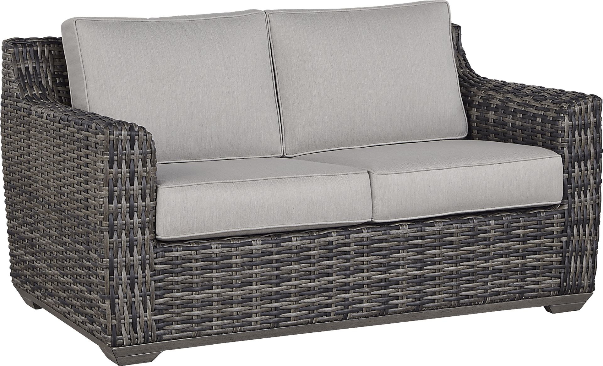 Cindy Crawford Home Montecello Gray 4 Pc Fire Pit Set with Silver Cushions - Image 7