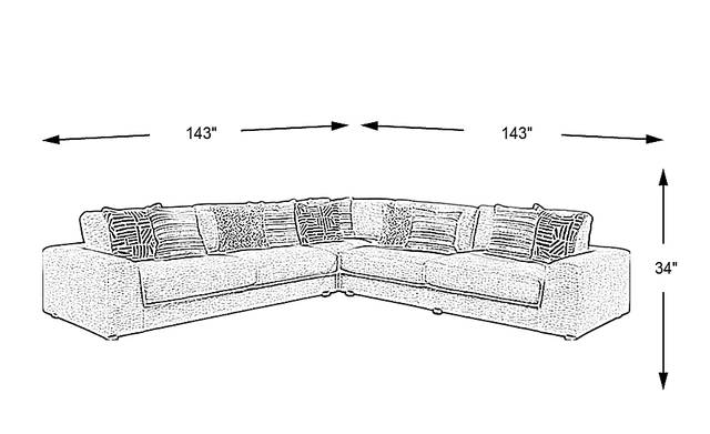Dimension Image. Please refer to the Dimension Tab on this page for dimension details.