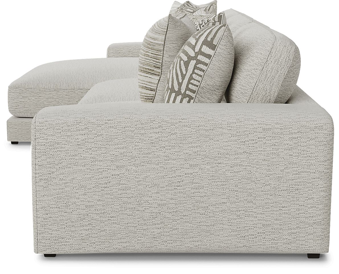 Cindy Crawford Home Monterey Park OffWhite 2 Pc Sectional Rooms To Go