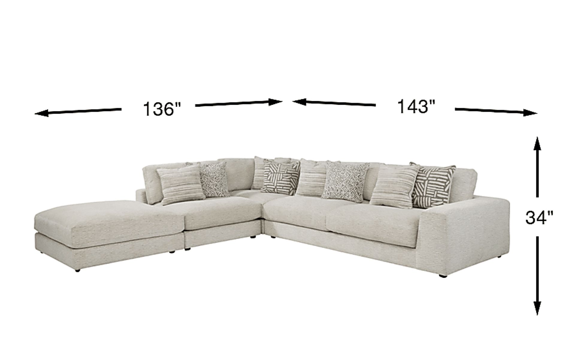 Dimension Image. Please refer to the Dimension Tab on this page for dimension details.