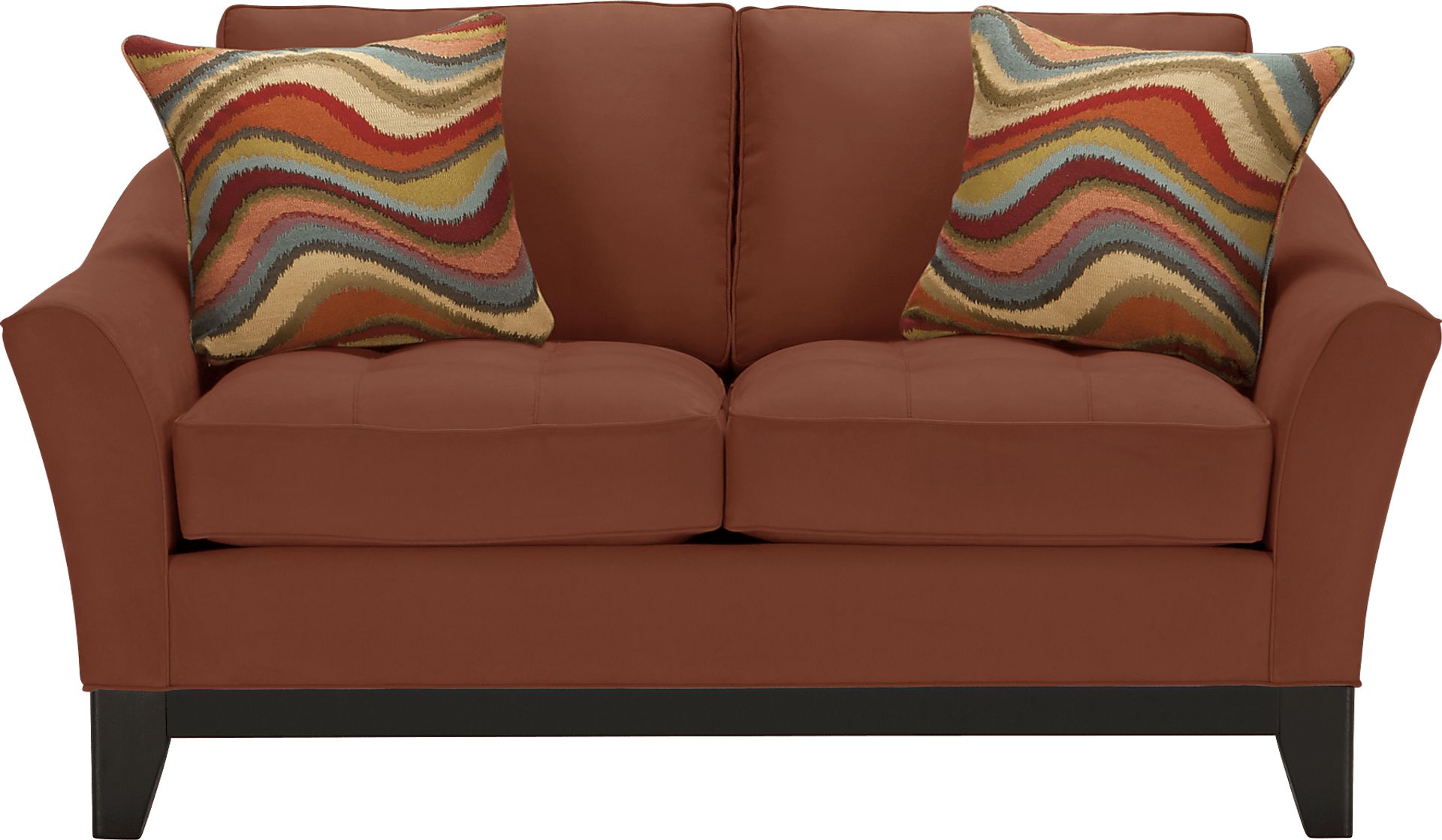 Cindy Crawford Home Newport Cove Copper Loveseat - Image 1