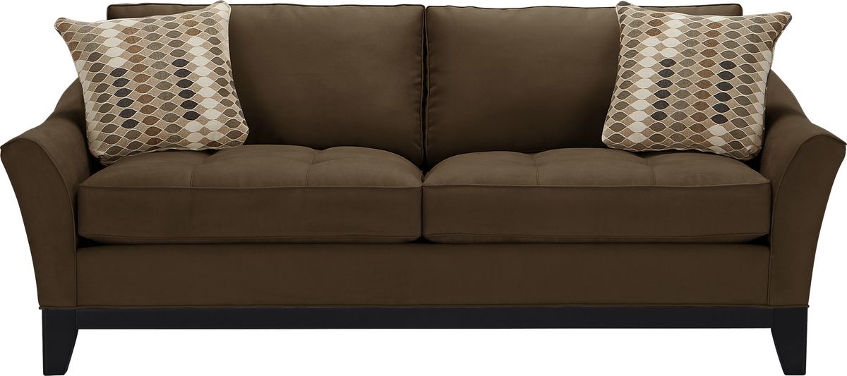 Cindy Crawford Home Newport Cove Espresso Sofa Rooms To Go