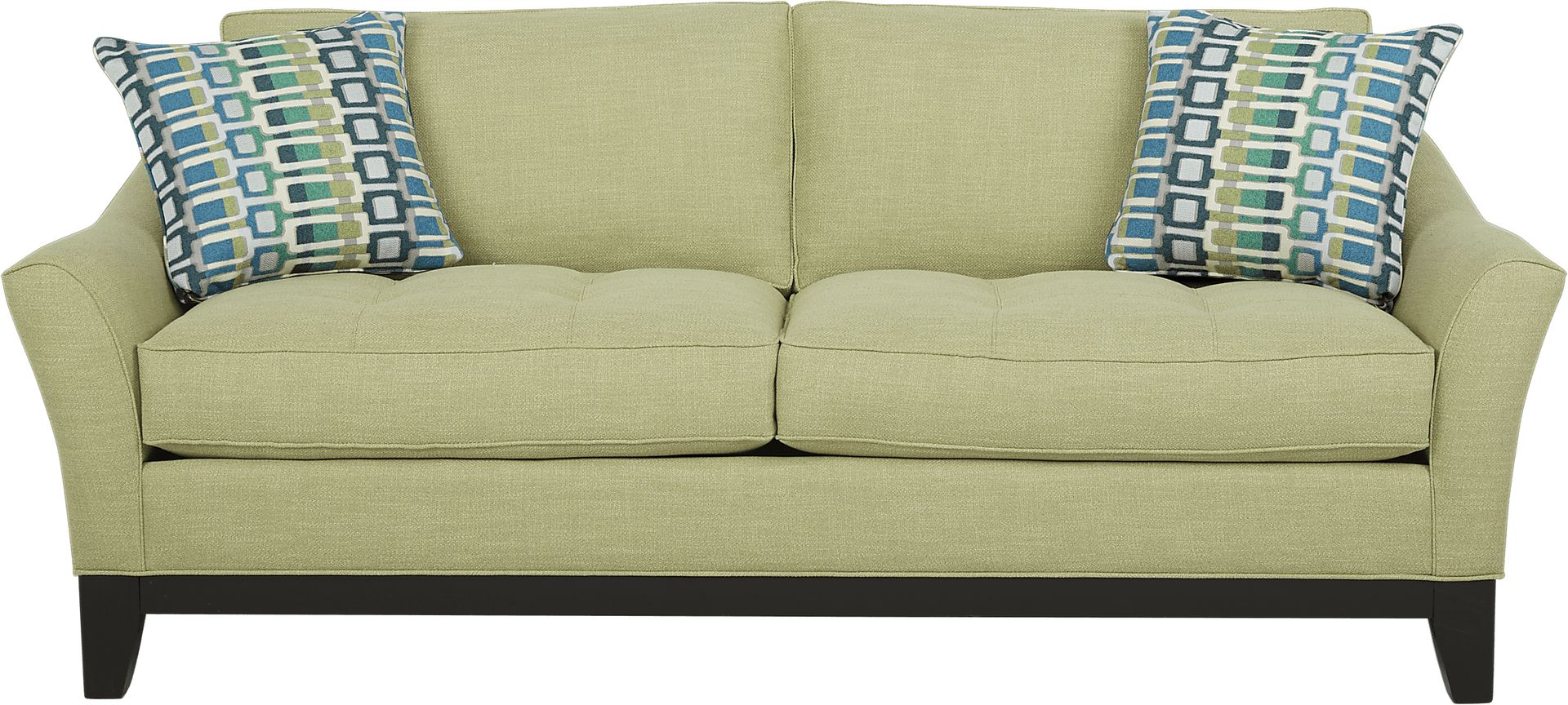 Cindy Crawford Home Newport Cove Kiwi Sofa - Image 1