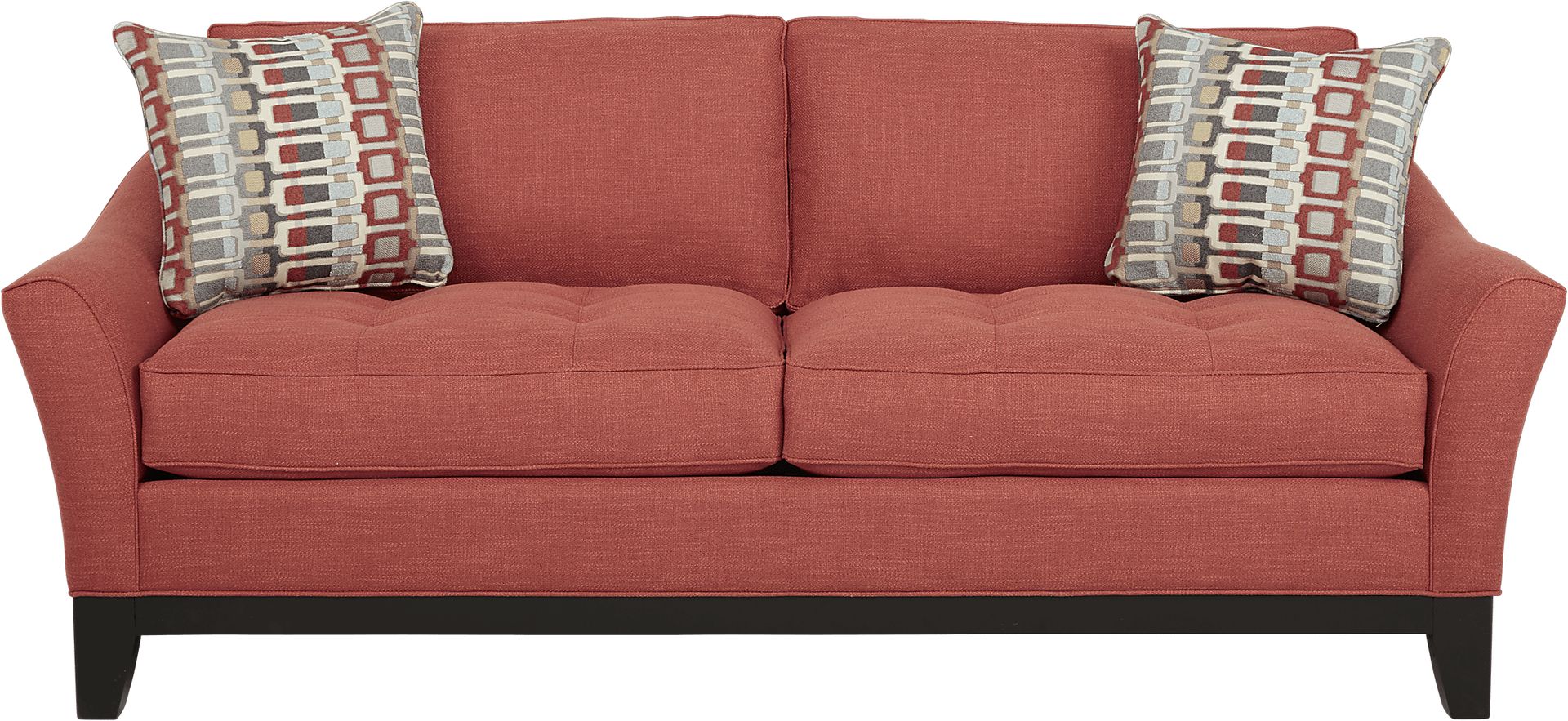 Cindy Crawford Home Newport Cove Paprika Sofa - Image 1