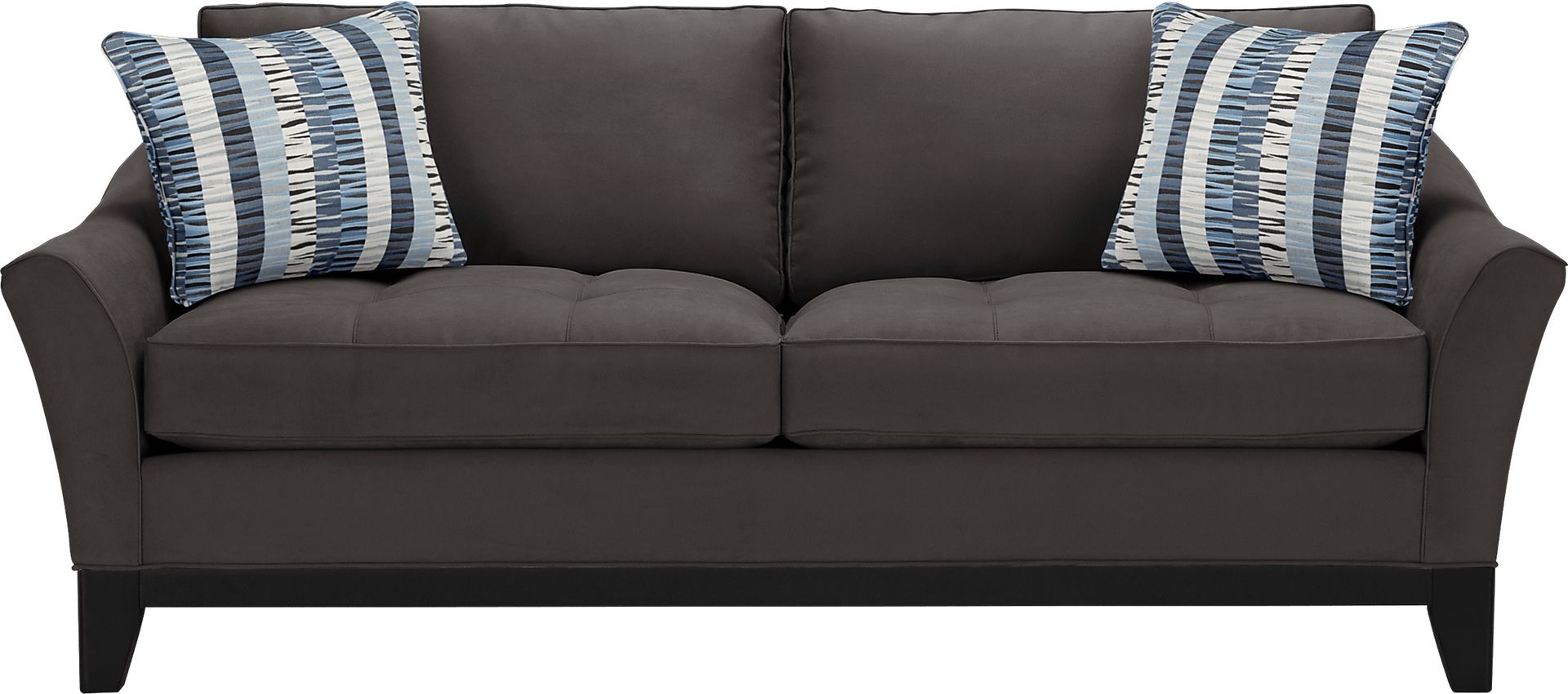 Cindy Crawford Home Newport Cove Slate Sofa - Image 1