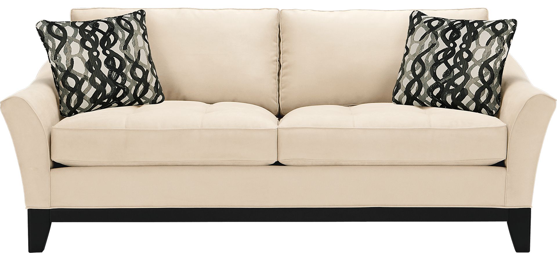 Cindy Crawford Home Newport Cove Vanilla Sofa - Image 1