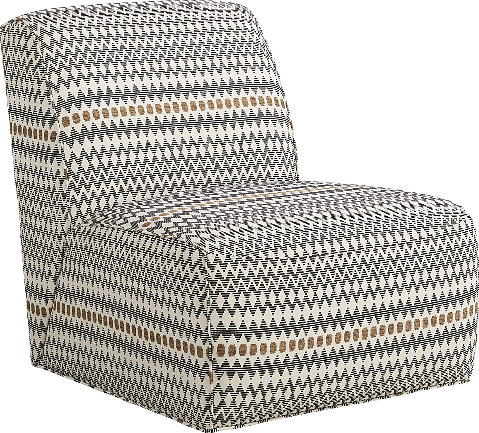 Nichols Park Beige Accent Chair - Image 2