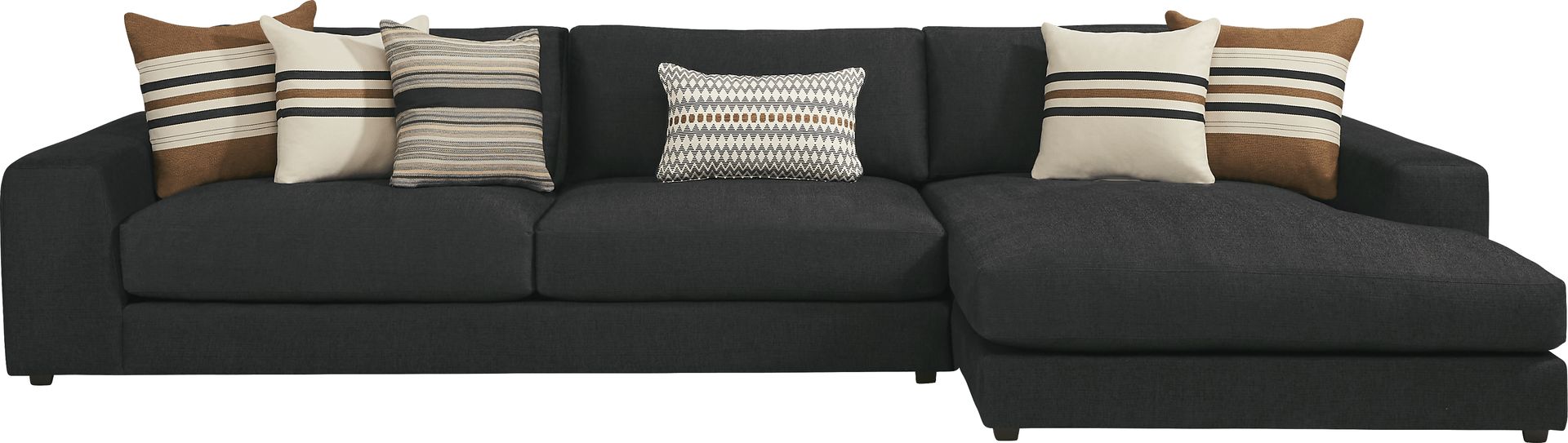 Nichols Park Onyx 2 Pc Sectional - Image 1