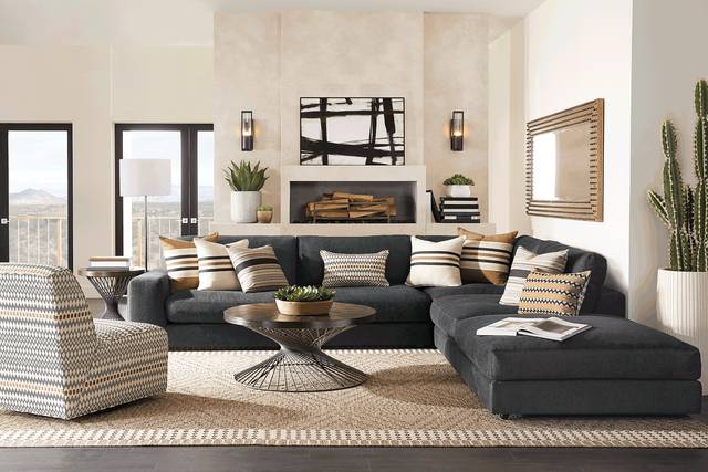 Nichols Park Onyx 4 Pc Sectional - Thumbnail - Image 2