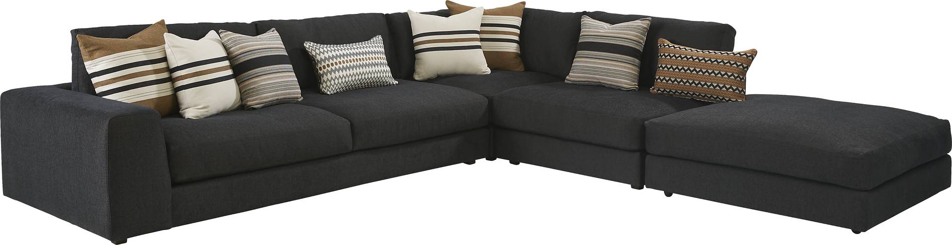4 pc left arm sofa sectional
