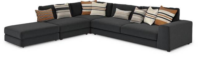 Nichols Park Onyx 4 Pc Sectional - Thumbnail - Image 3