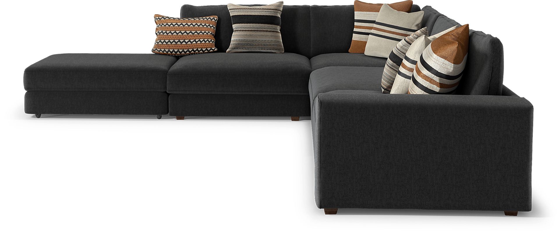 Nichols Park Onyx 4 Pc Sectional - Image 3