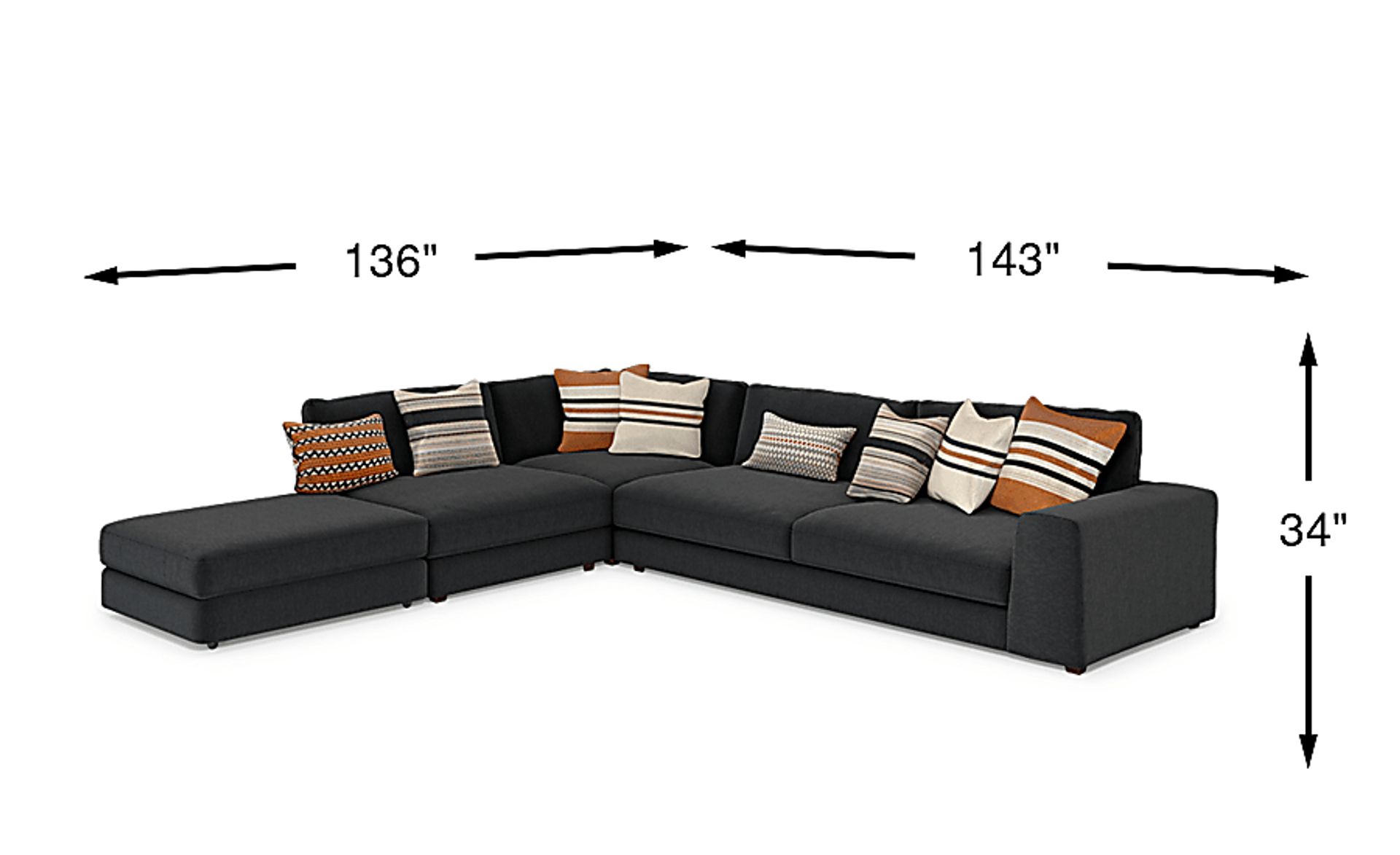 Dimension Image. Please refer to the Dimension Tab on this page for dimension details.