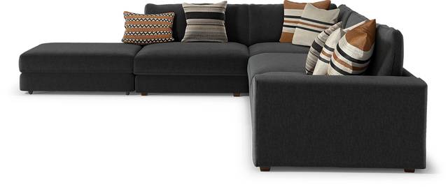 Nichols Park Onyx 4 Pc Sectional - Thumbnail - Image 1