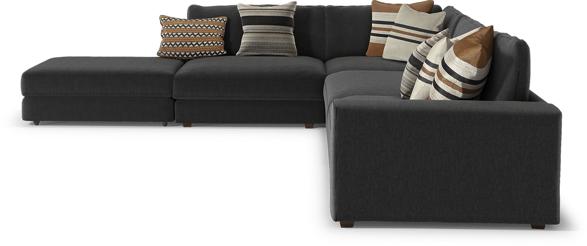 Nichols Park Onyx 5 Pc Sectional - Image 3