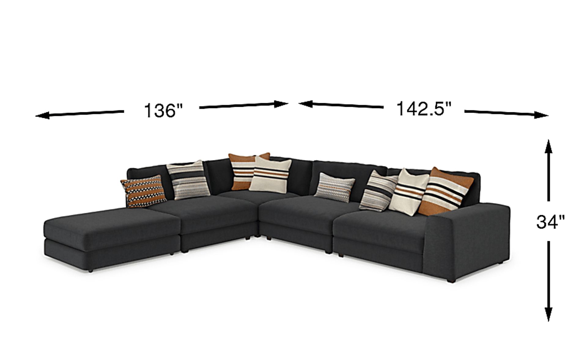 Dimension Image. Please refer to the Dimension Tab on this page for dimension details.