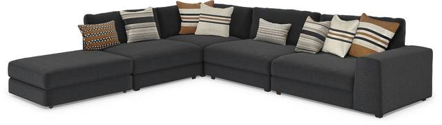Nichols Park Onyx 5 Pc Sectional - Thumbnail - Image 1