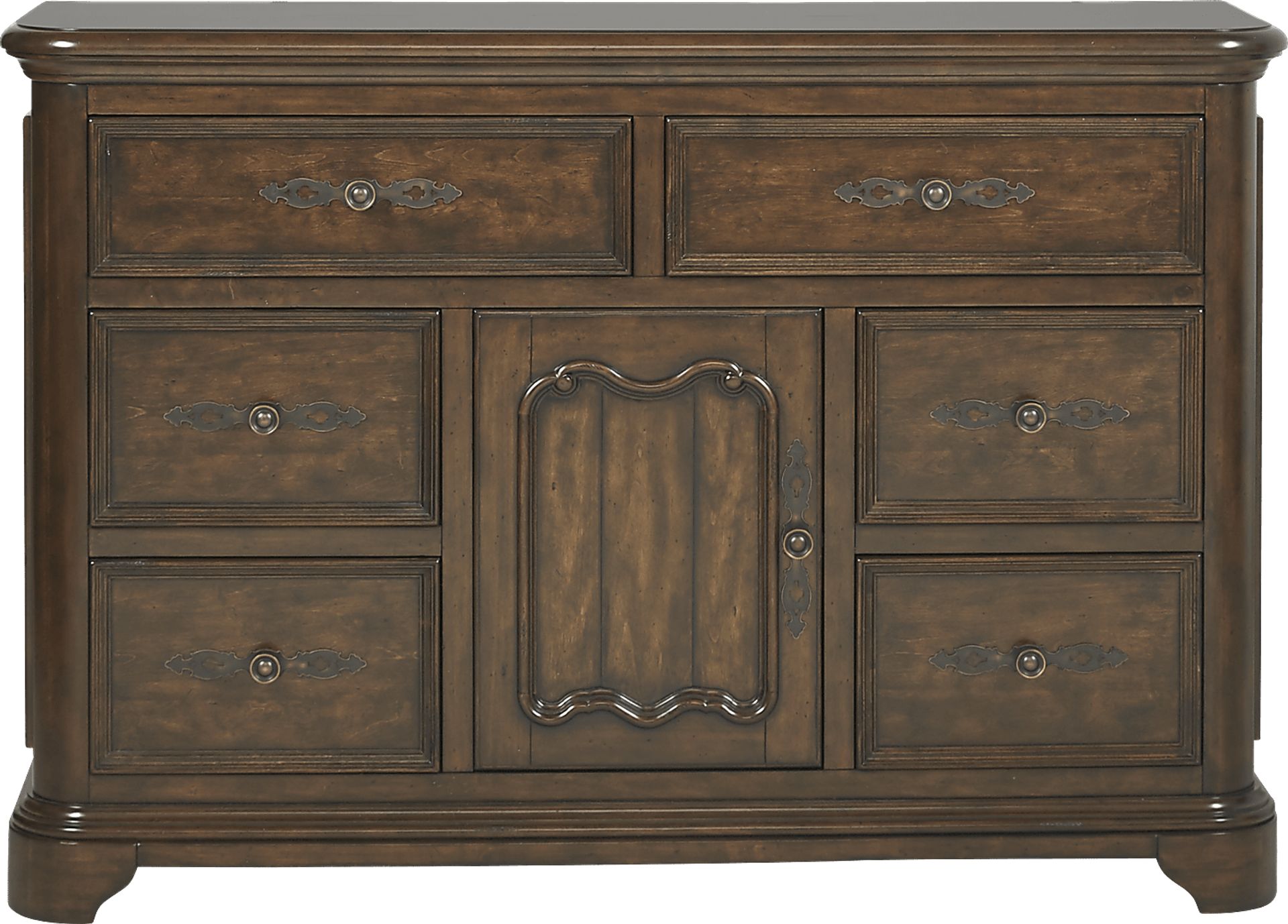 Cindy Crawford Home Notting Hill Cherry Dresser - Image 1