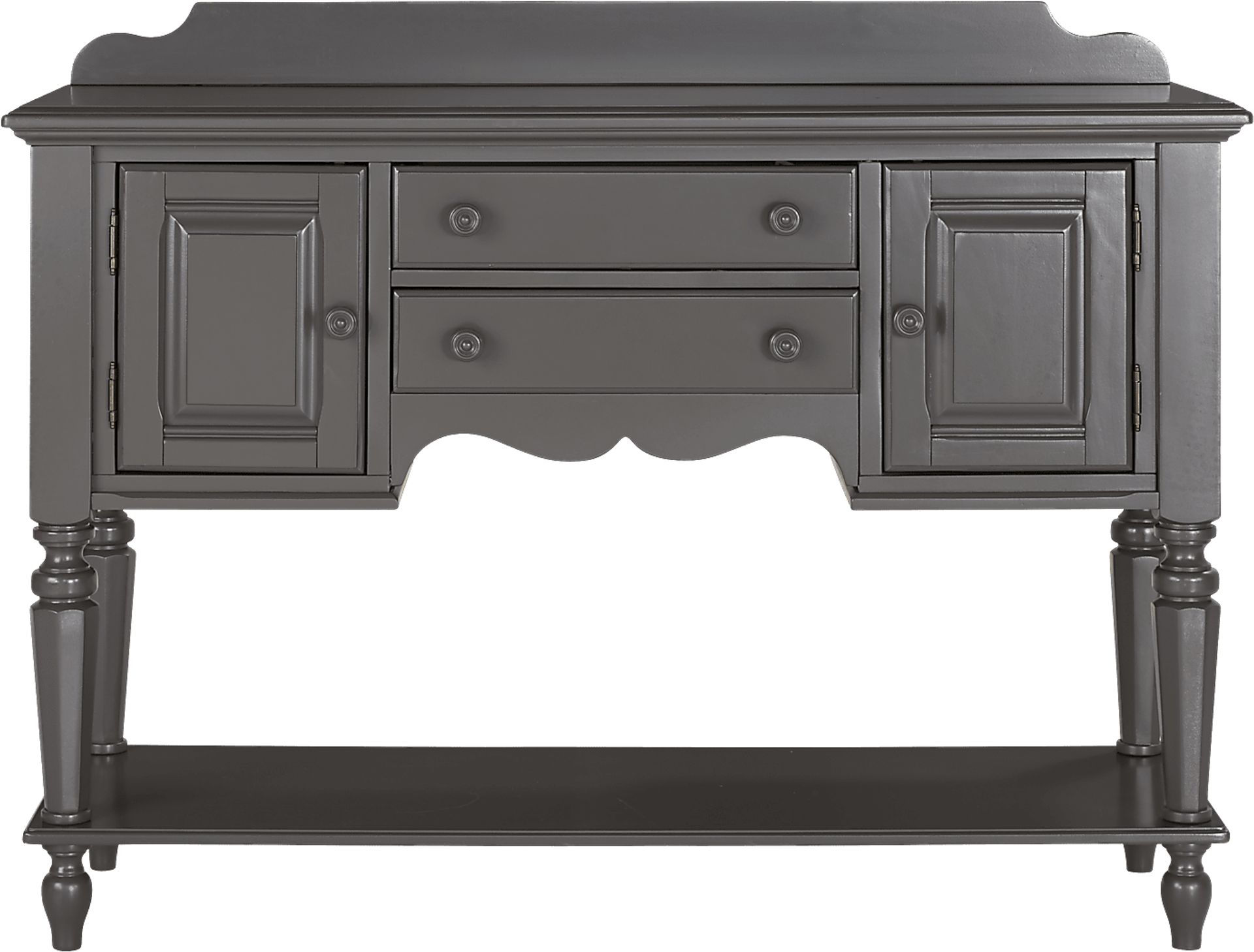 Cindy Crawford Home Ocean Grove Gray Server - Image 1