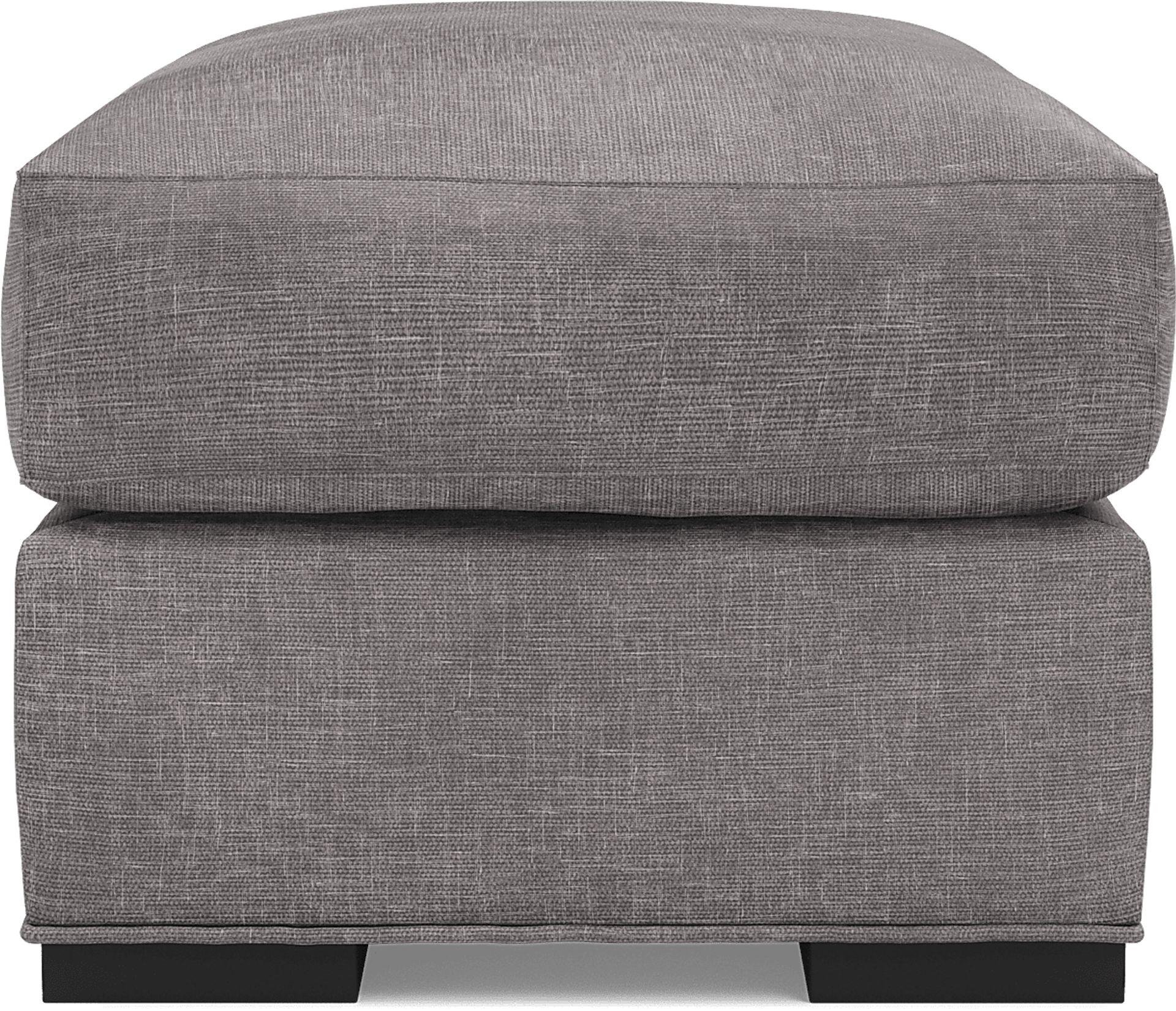 Palm Springs Silver Ottoman - Image 3