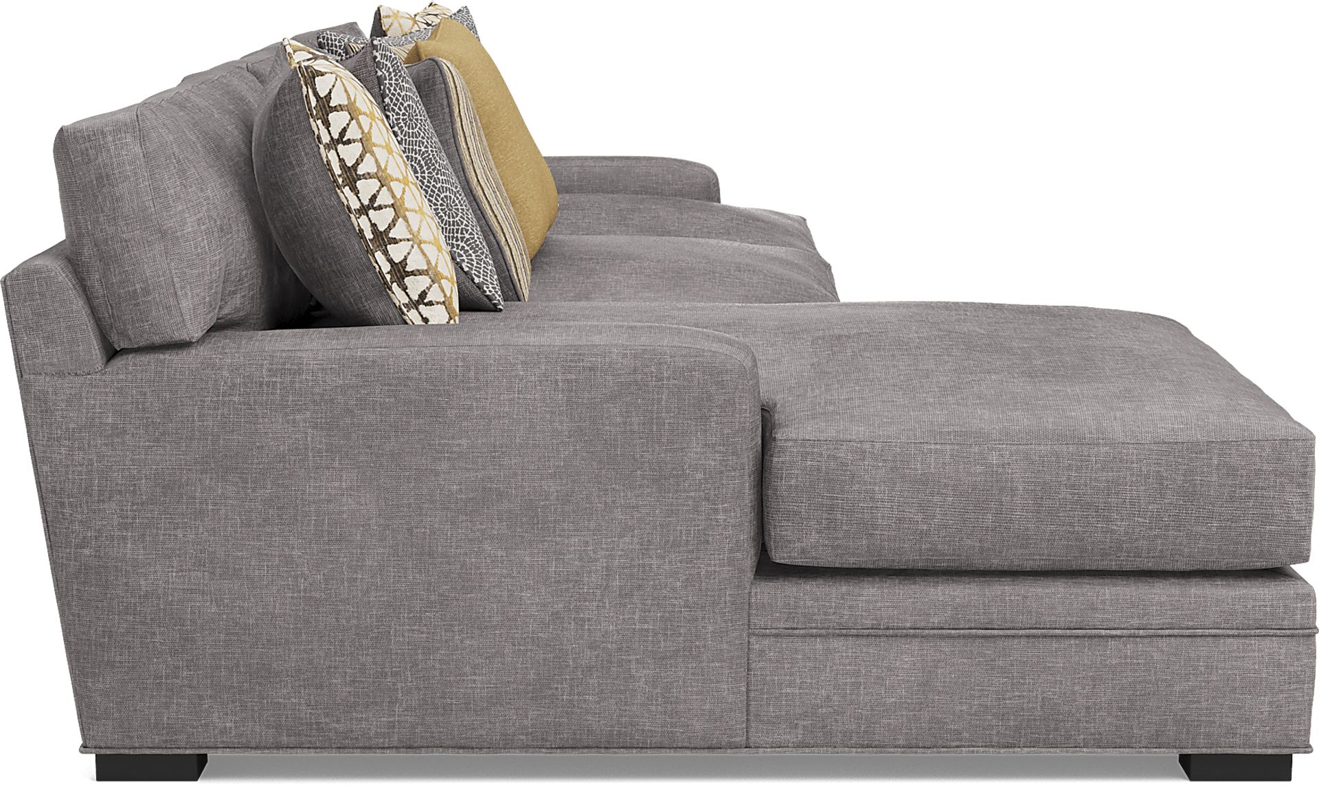 Palm Springs Silver 2 Pc Sectional - Image 4