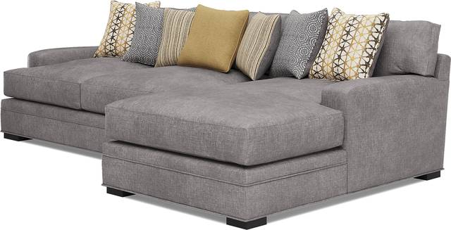 Palm Springs Silver 2 Pc Sectional - Thumbnail - Image 3
